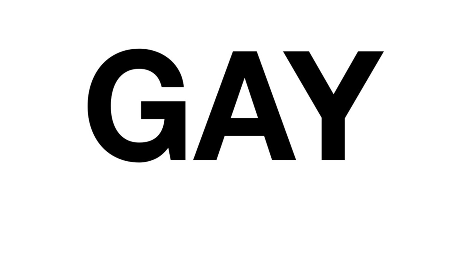 Evolution of the word gay