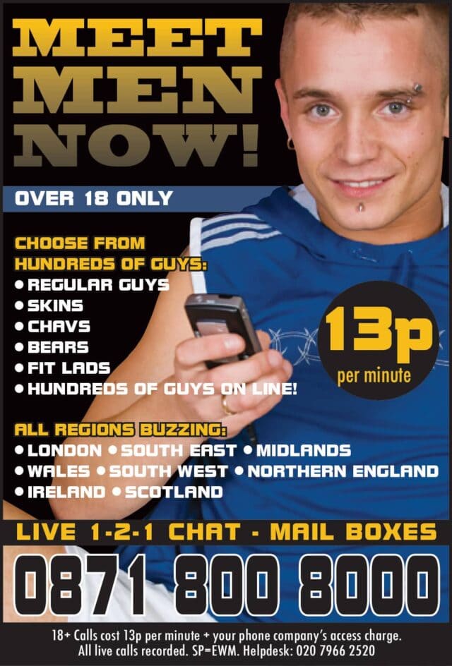 cheapest gay phone chat