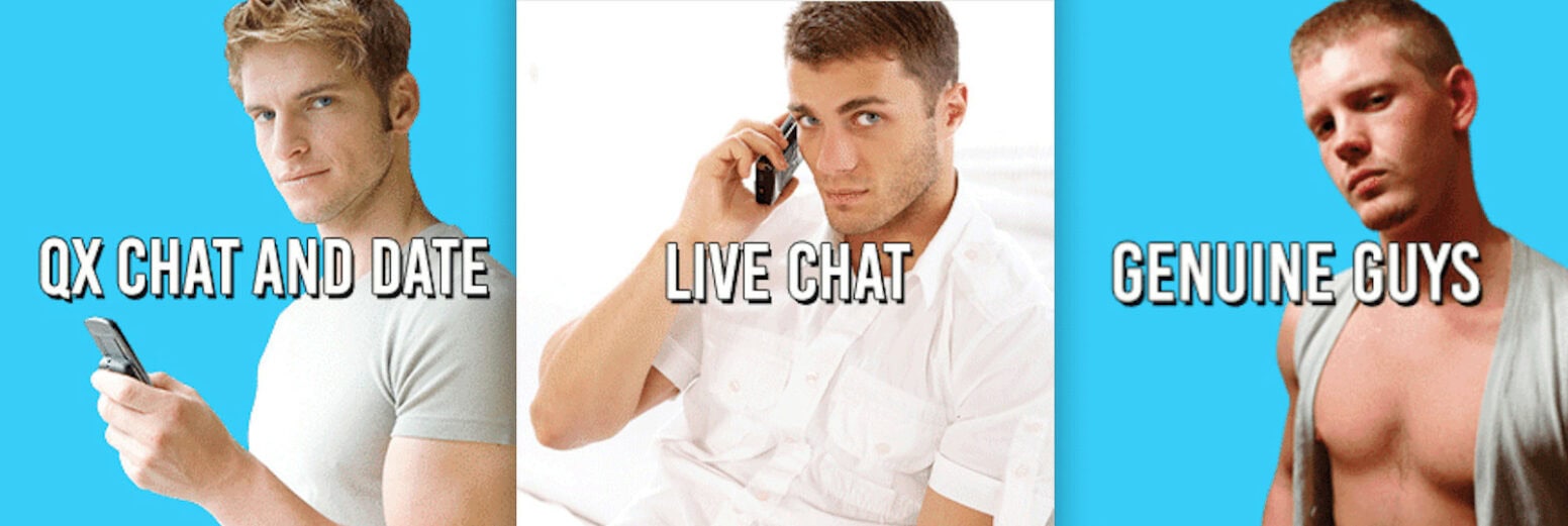 Gay Chat Line By QX Best Gay Phone Chat from