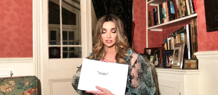 WATCH: Irish Slang with Nadine Coyle