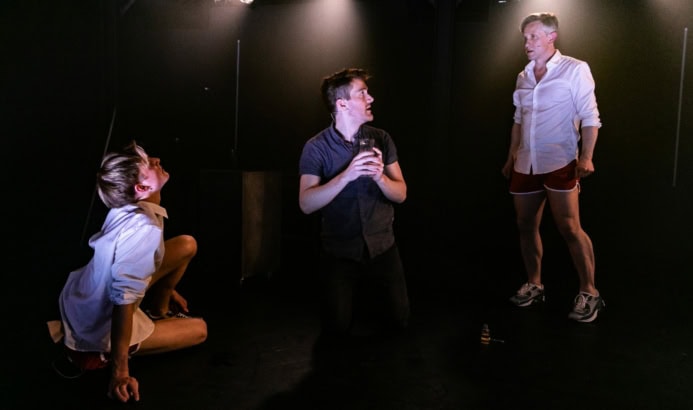 Tumulus at Soho Theatre review – ‘a meta-theatrical chemsex thriller’