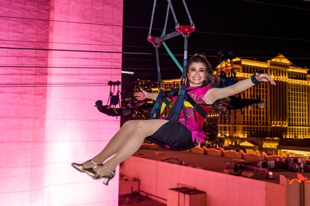 Paula Abdul went zip lining and had the BEST time