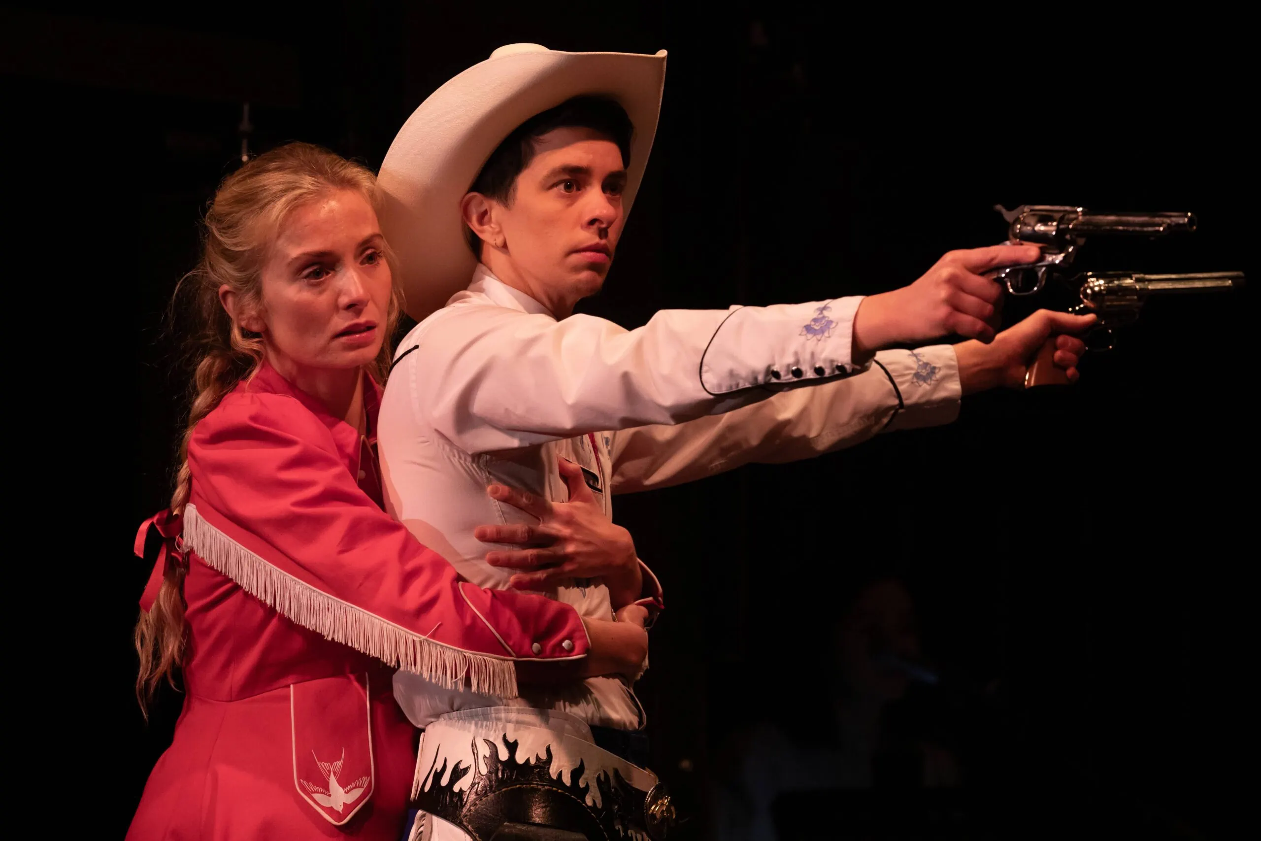 Cowbois at The Royal Court Theatre in Sloane Square, London.