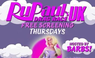 RPDR viewing gay bar London