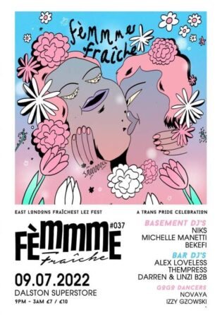 gay cabaret Friday 9 July