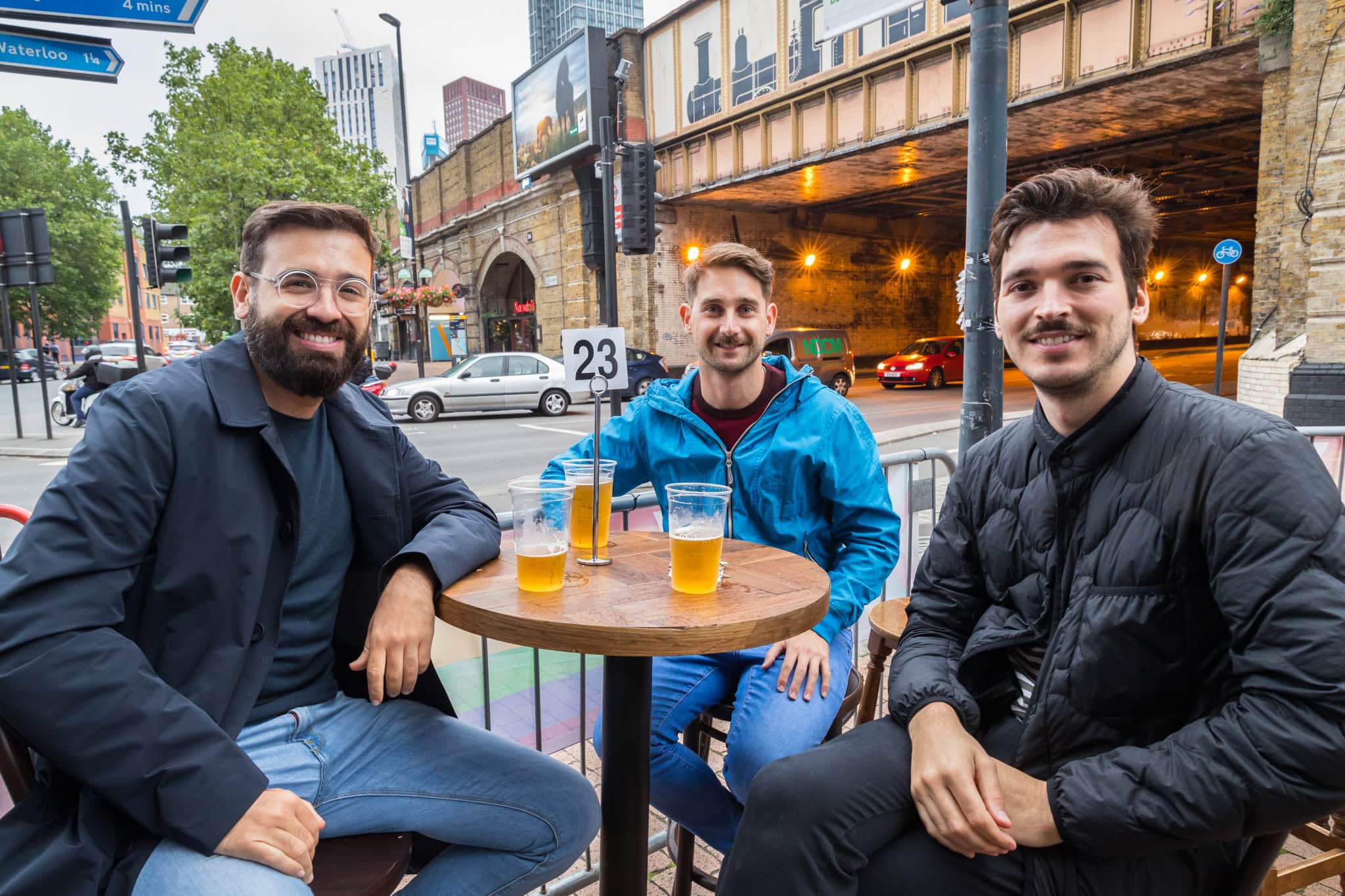Gay bar London with terrace