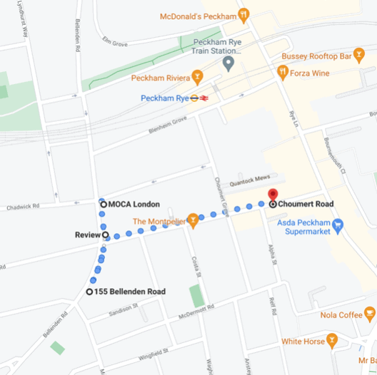 Queer Art Boot Fair Map