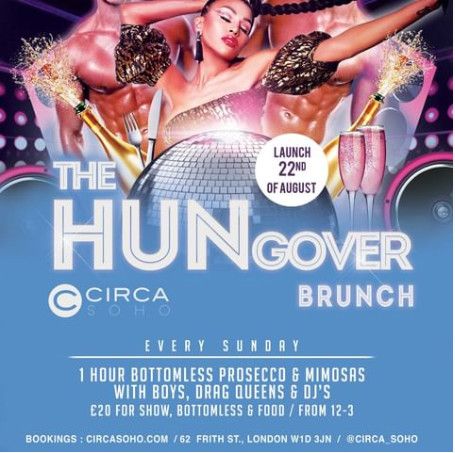 HUNgover at Circa Soho 