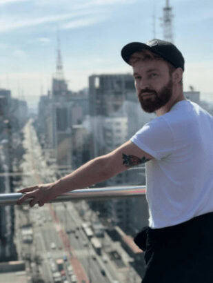 Headlining the Pride Homostash World Music Terrace is DJ Dom Top