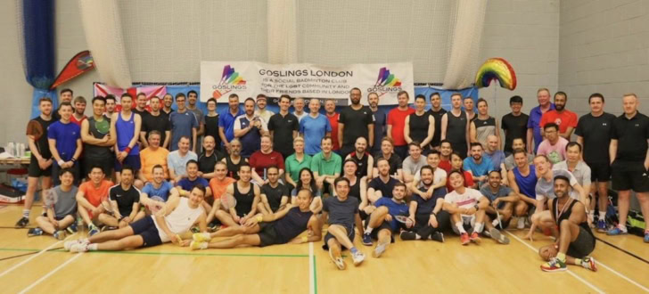Goslings LGBTQ Badminton Club In The Big Hit