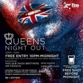 jubilee gay parties London