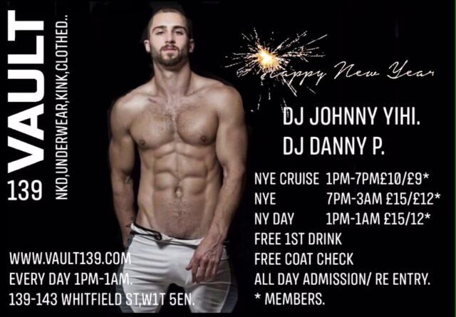 gay sex club New Year's Eve