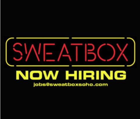 Situations Vacant: Sweatbox Now Hiring