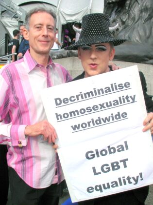 Peter Tatchell queen