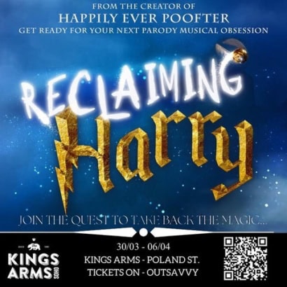 Reclaiming Harry at The King’s Arms, 4 and 5 April