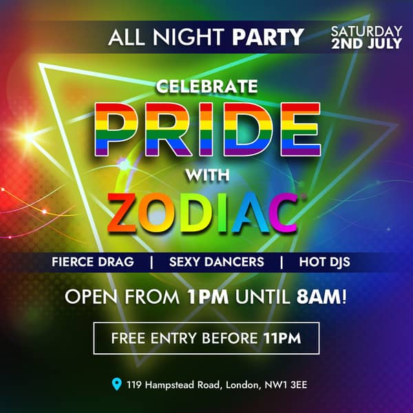 zodiac bar pride