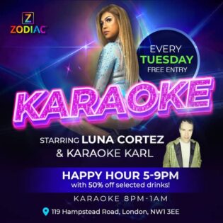 Karaoke at Zodiac Bar