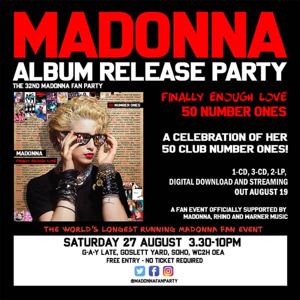 Madonna Fan Party