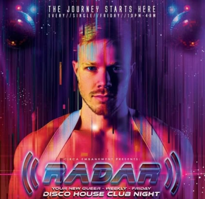 RADAR re-energises the cosmos with Disco at Circa Embankment every Friday.