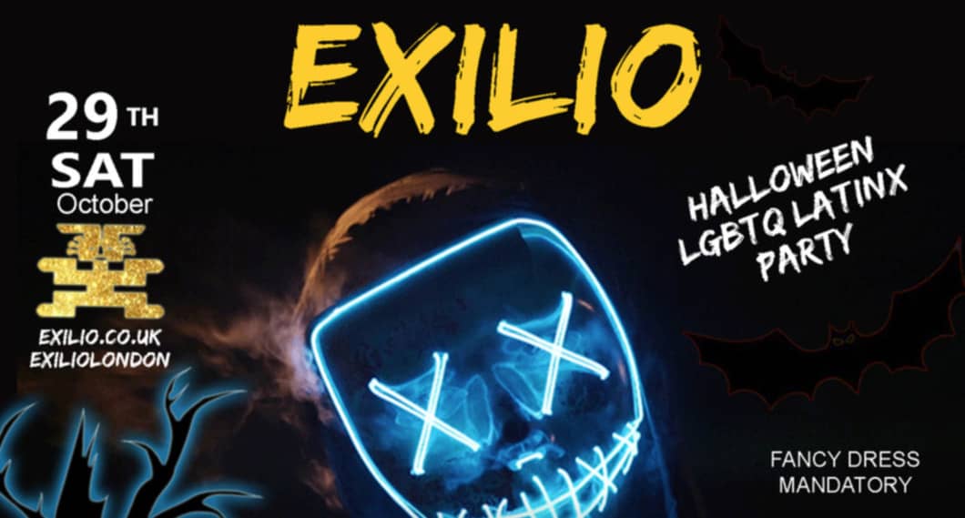 gay London exilio halloween