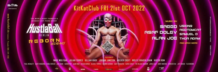Hustlaball 2022 Weekender in Berlin, 20 – 23 October