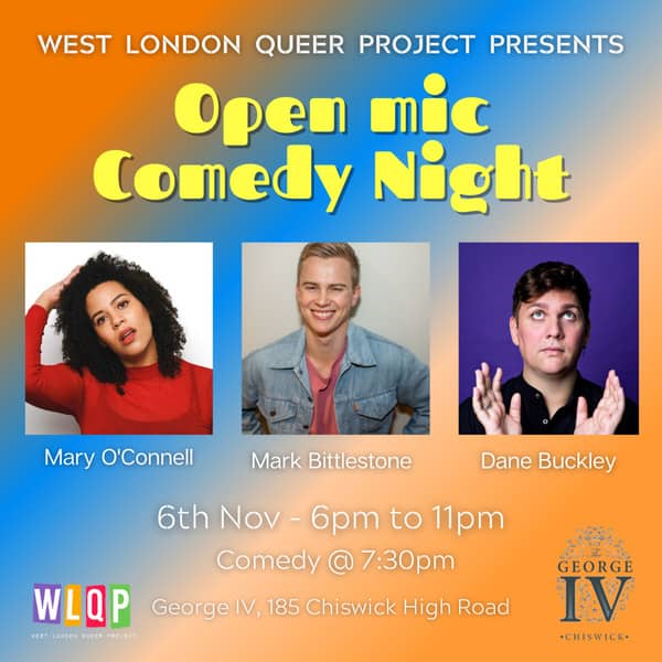 West London comedy night wlqp