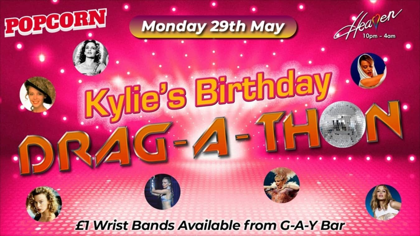Bank Holiday Popcorn gay party at g-A-Y club