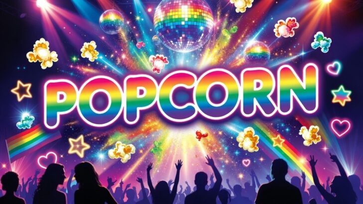 Popcorn is a gay club night at G-A-Y Heaven on a Monday night in central London.