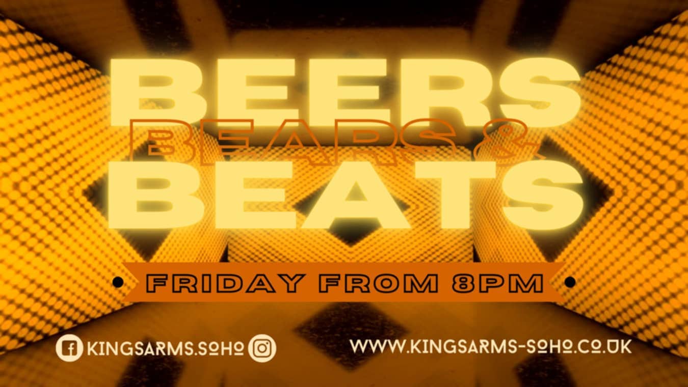Bear Beers and Beats at Kings Arms