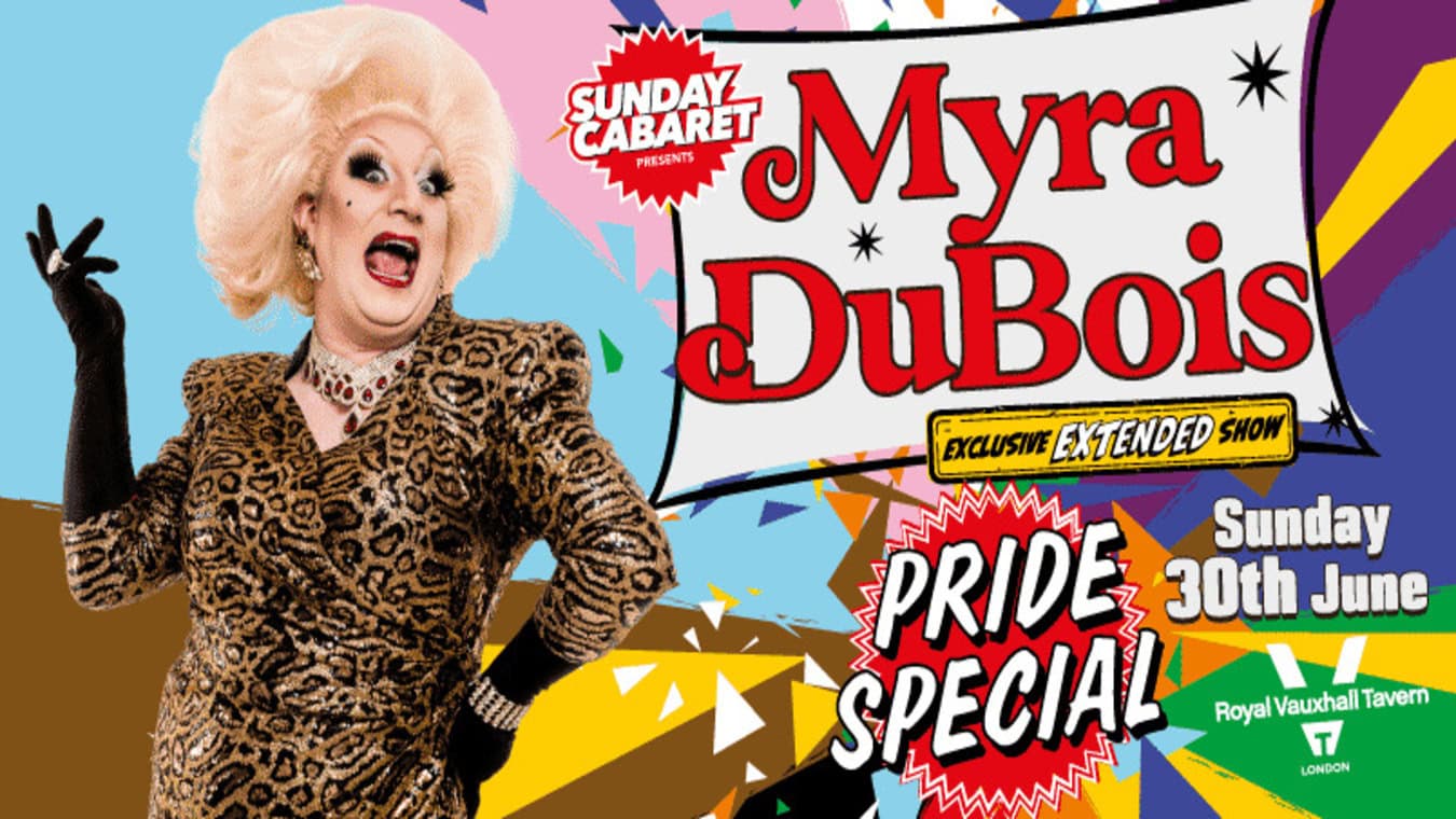 Myras DuBois at The RVT for Pride weekend.