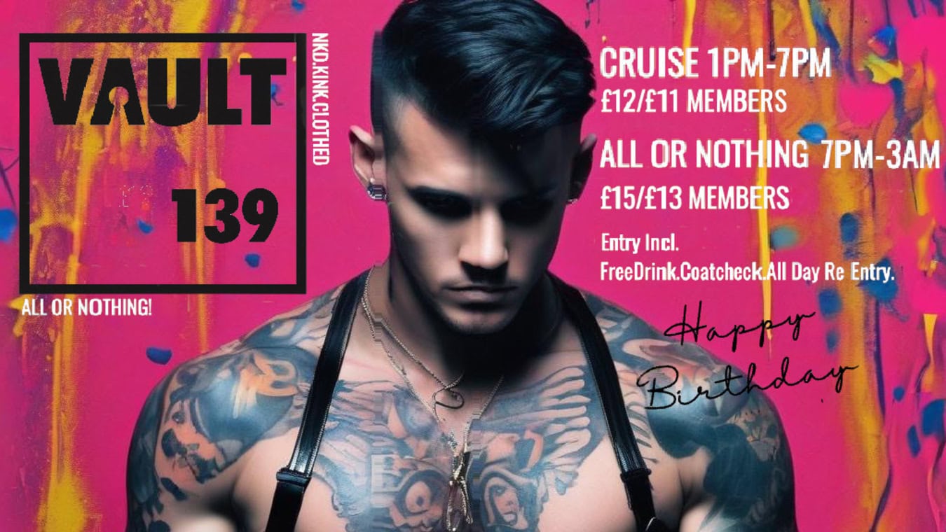 Vault cruise bar in London celebrates its 16th birthday