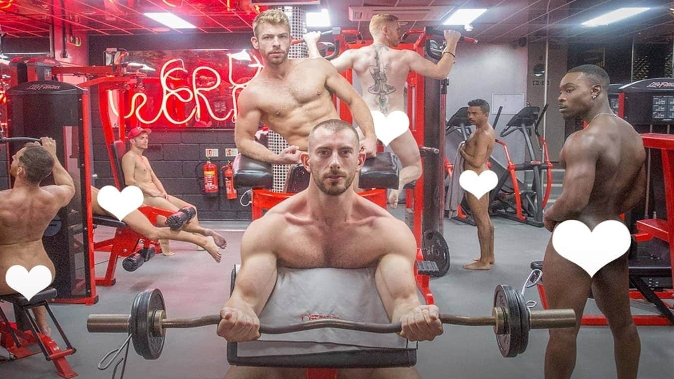 naked workout at Sweatbox