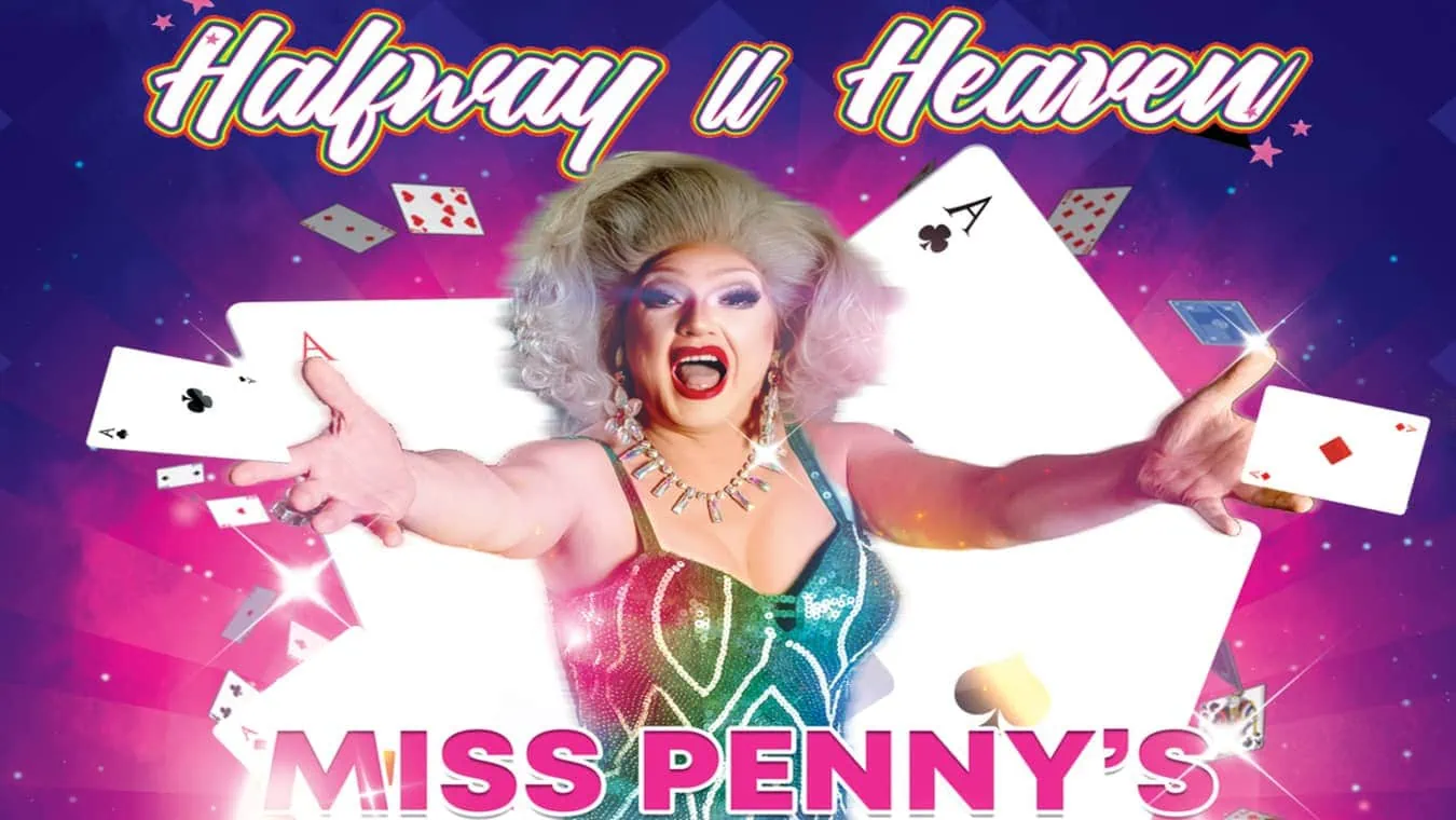 Miss Penny play your cards right event at Halfway To Heaven