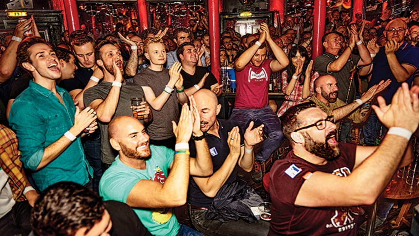 The Royal Vauxhall Tavern is an LGBTQ+ bar and club in Vauxhall, London.