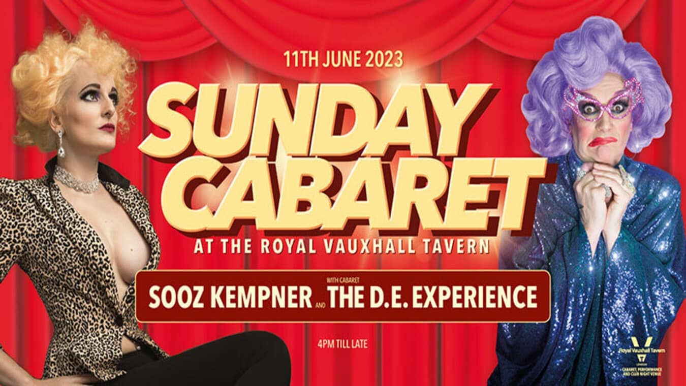 Sunday Cabaret at The Royal Vauxhall Tavern