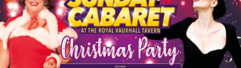 Gay Christmas cabaret at The Royal Vauxhall Tavern