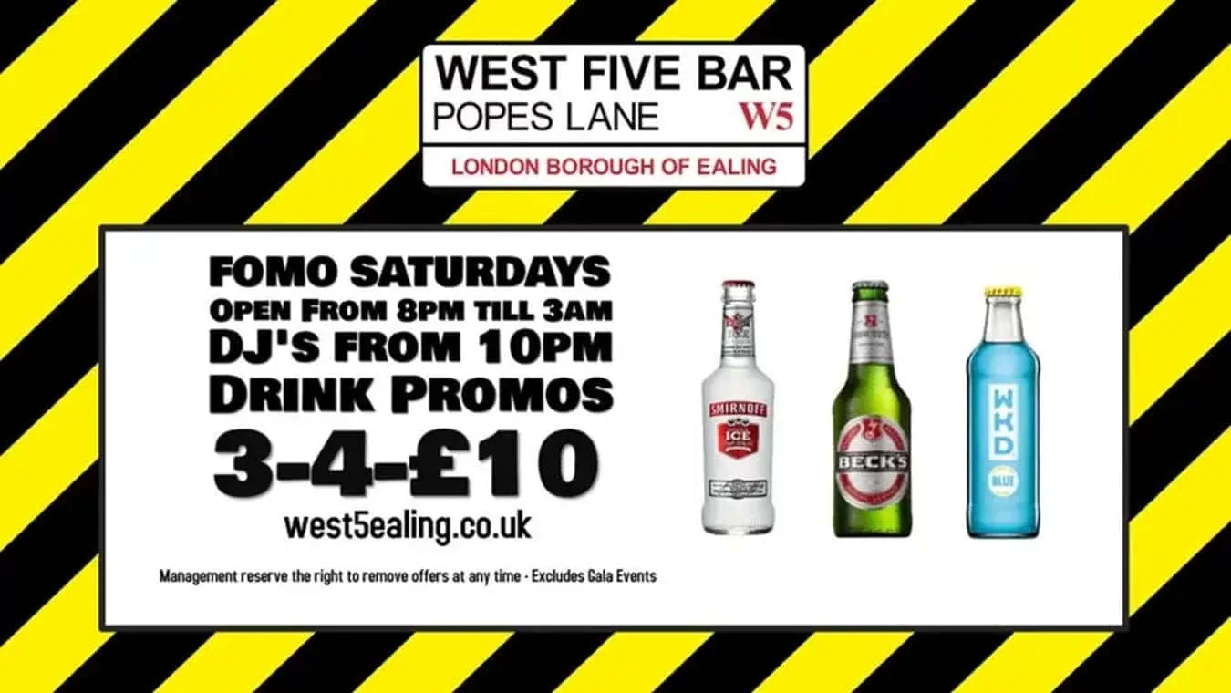 Fomo Saturday at West Five