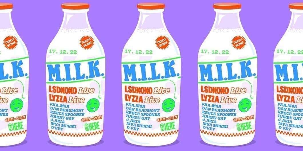 milk gay club at here outernet