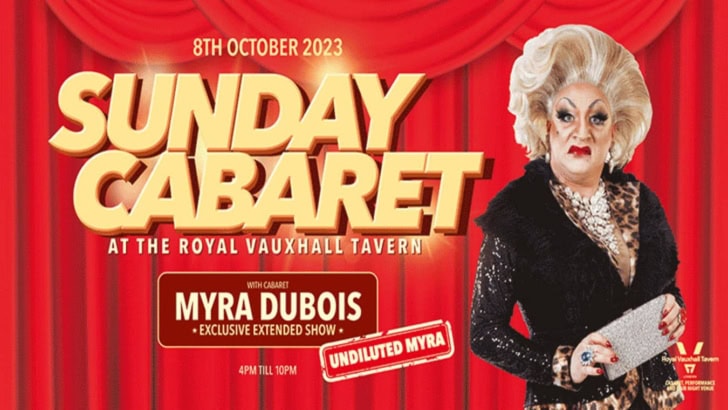 Sunday Cabaret with Myra Dubois