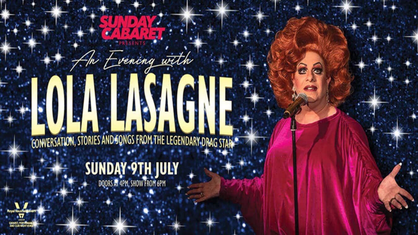 Lola Lasagne LGBT drag show at The RVT in London