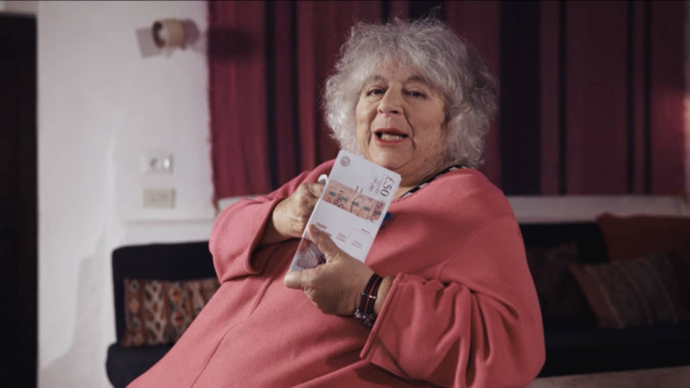 Miriam Margolyes Big gay donation