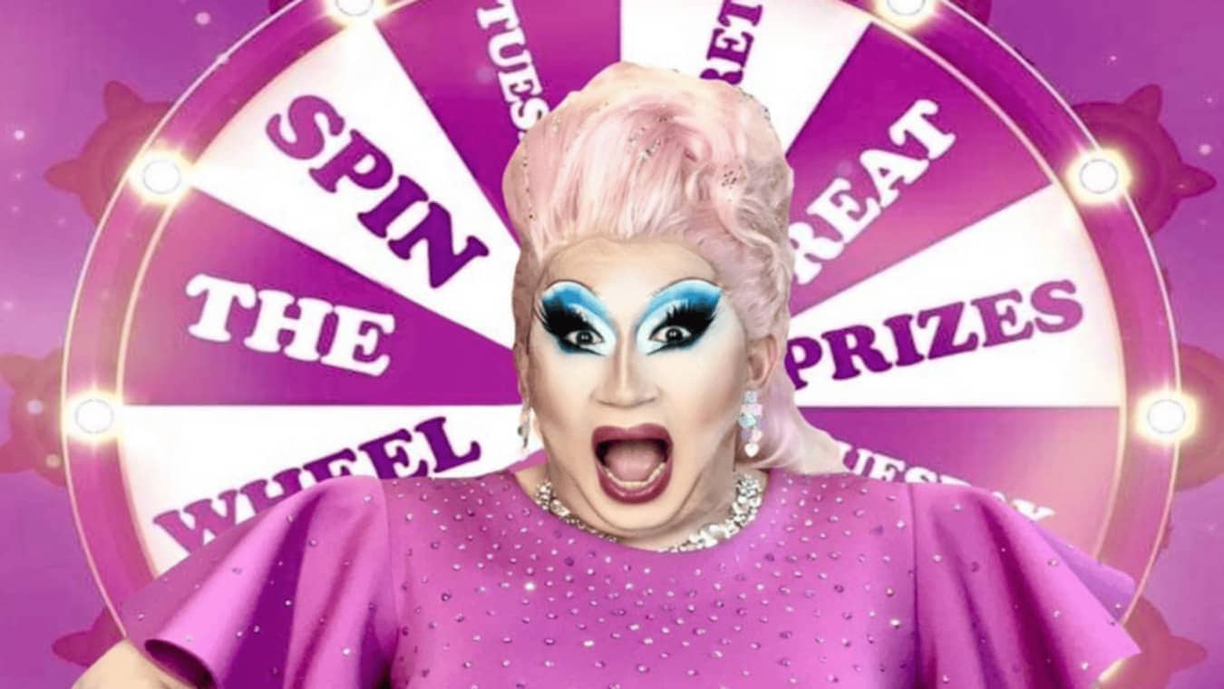 Spin the wheel is at Little Ku gay bar in Central London every Tuesday.