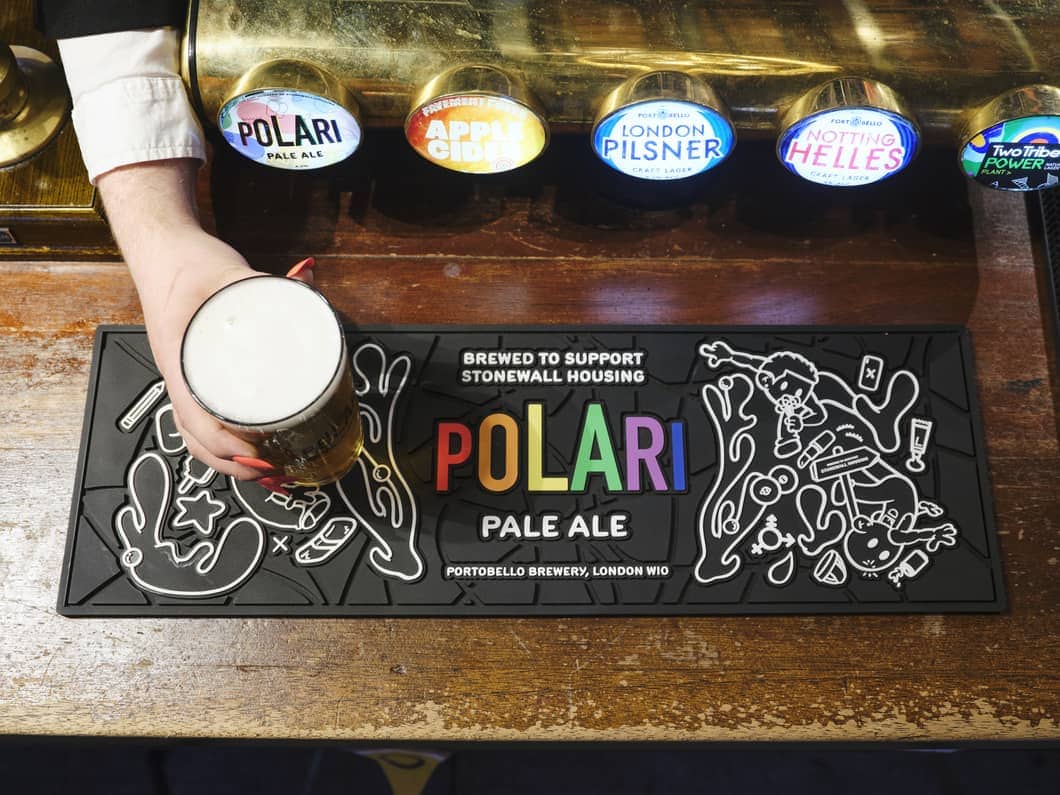 Rainbow Pilsner Polari Pale Ale Portobello Brewery