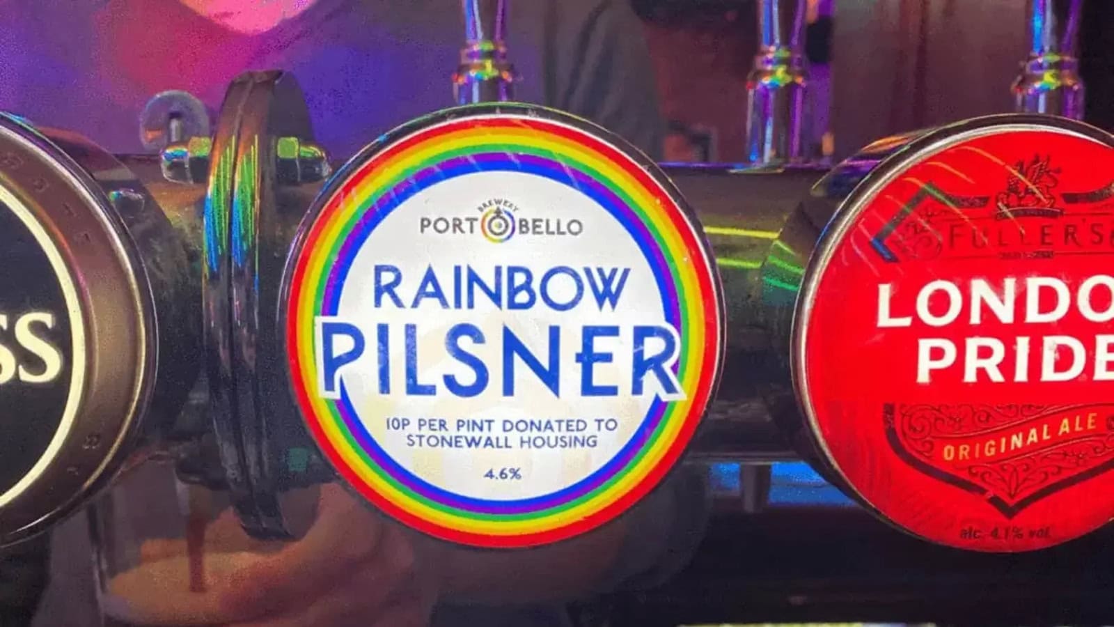 Portobello Brewery brews Rainbow Pilsner and Polari Pale Ale
