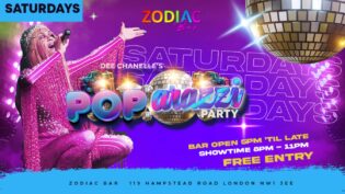 Ppoparazzie gay club at Zodiac bar