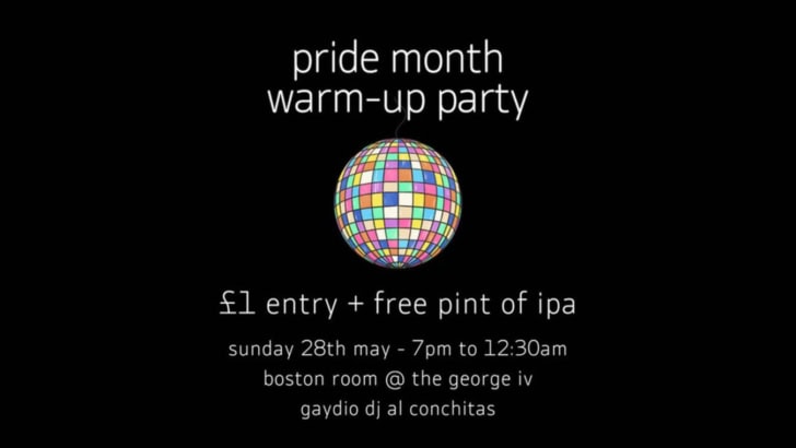 Pride Month Warm-Up Party with WLQP
