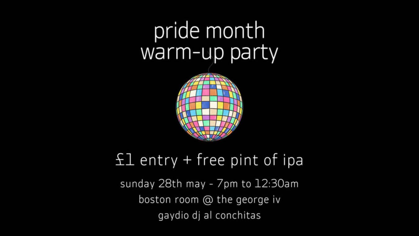 West London Queer Project warm-up party