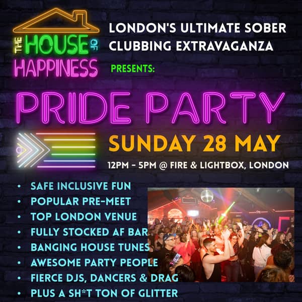 House Of Happiness sober clubbing
