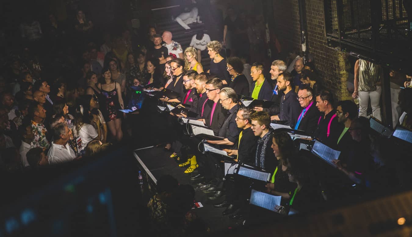 Fourth Choir at Heaven gay club in London