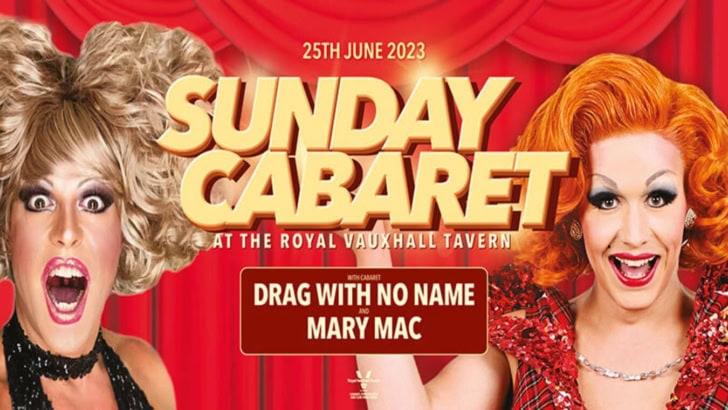 Sunday Cabaret at The RVT